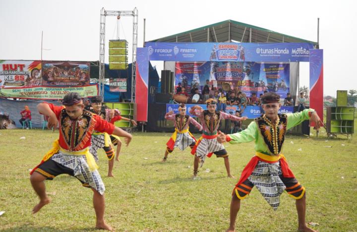 Kampung FIFGROUP x Tunas Honda Meriahkan HUT ke-85 Desa Hargomulyo Dusun 3 Wonosari